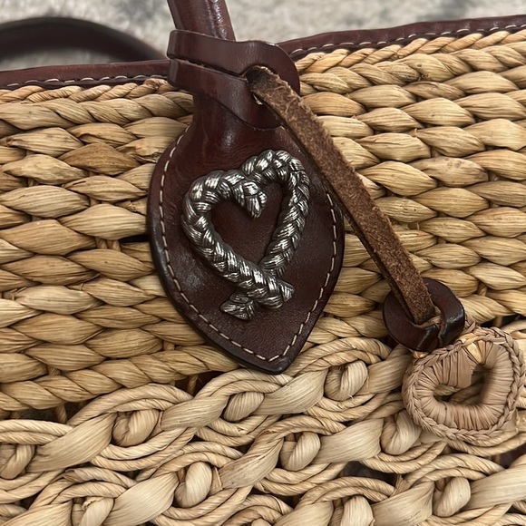 Brighton straw bag. Authentic. - Picture 3 of 4